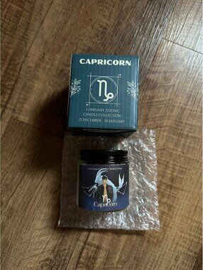 Bookish Box/ Capricorn Candle/ Lux series